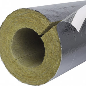 Image of paroc section AluCoat for thermal and condensation insulation