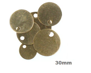 brass discs 30mm image