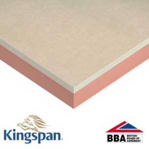 Image of kooltherm duct slab foil insulated plaster board