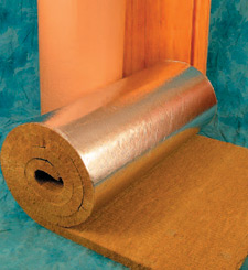 Image of lamella rock fibre insulation