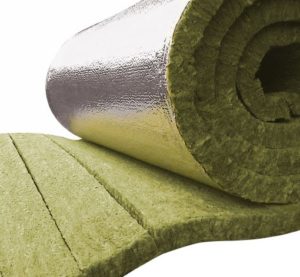 Image of rockfibre lamella mat suitable for heating insulation