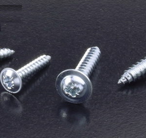Image of self taping zinc plated screws